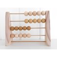 thumbnail image 3 of Wood Abacus Toy Beads Counting Playthings Simple Design Early Education Math Learning Toys Educational Prop Home Decoration Yellow, 3 of 9