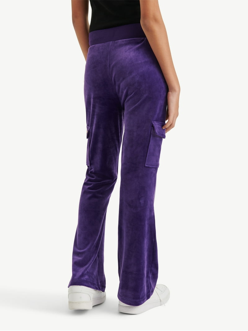 Justice Girls Velour Breakaway Flare, Sizes XS - XLP - Walmart.com