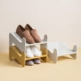 thumbnail image 5 of HOOWIFFY Shoes Storage Rack PP Material Space-saving Homeowners 1Pack 10.24x9.76x5.51in, 5 of 7