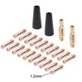 thumbnail image 1 of 24 Pcs Flux Core KP1939-1 Nozzle Tip Kit for MB 14AK Flux Core Welder, 1 of 1