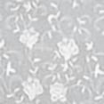 thumbnail image 3 of Collections Etc Collections Floral Sheer Lace Tie-up Balloon Shade Window Curtain with Scalloped Edges and Rod Pocket Top for Easy Hanging, White, 3 of 4