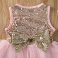 thumbnail image 5 of 2020 Vêtements d'Été pour Bébé Robe pour Nourrisson Enfants Bébé Fille Dentelle Paillettes Nœud Tutu Anniversaire Mariage Robe de Fête Robe 1-5T, 5 of 5