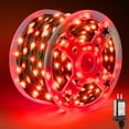 thumbnail image 1 of Cadena de luces Tcamp, 50 m, 500 LED, color rojo, 8 modos, temporizador, 1 of 7