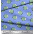 thumbnail image 2 of Soimoi Blue Cotton Duck Fabric Grouper Fish Ocean Print Fabric by Yard 42 Inch Wide, 2 of 3