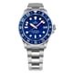 thumbnail image 1 of Ratio Reloj Automático FreeDiver Serie GMT con Zafiro, Acero Inoxidable y Esfera Azul, RTF053, 200 M, para Hombre, 1 of 4