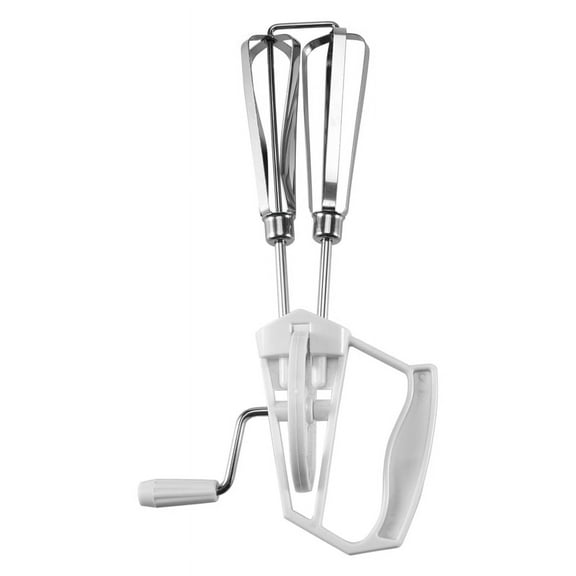 HOT Rotary Manual Hand Whisk Egg Beater Mixer Blender Stainless Steel Kitchen Tools