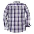 thumbnail image 2 of Dubinik®Mens Shirts Long Sleeve Shirts For Men Casual Button Down Vintage Plaid Pocket Soft Mens Button Up Shirts Long Sleeve, 2 of 6