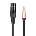 thumbnail image 3 of Cable De Audio Cable de datos 0.3m 3.5mm Estéreo TRS Macho a XLR 3Pin Macho Cable de Audio Cable de Micrófono, 3 of 7