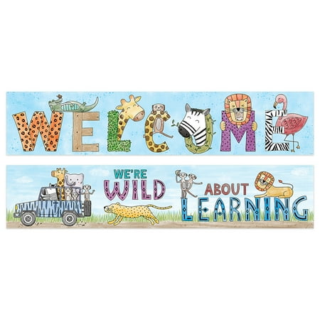 Left Side Banner - SAFARI FRIEND 2 SIDE WELCOME BANNER