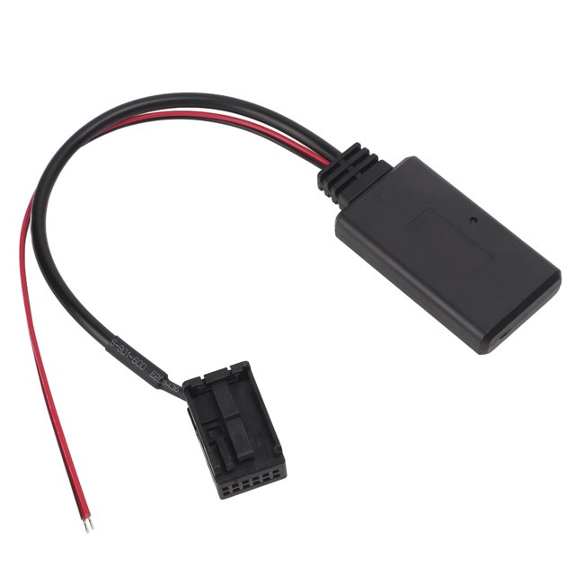 Reemplazo de cable adaptador de entrada de audio AUX inalámbrico Bluetooth 5.0 para Serie 5 E39 E60 E61