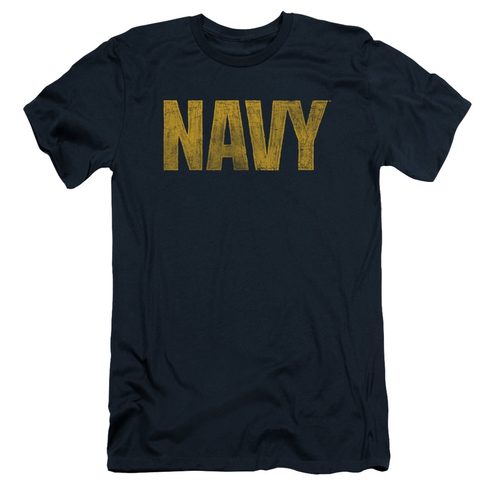 Navy Midshipmen Us Navy Logo Mens Slim Fit Shirt 5167