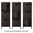 thumbnail image 5 of Costway Bathroom Wooden Floor Cabinet Multifunction Storage Rack Organizer Brown, 5 of 11