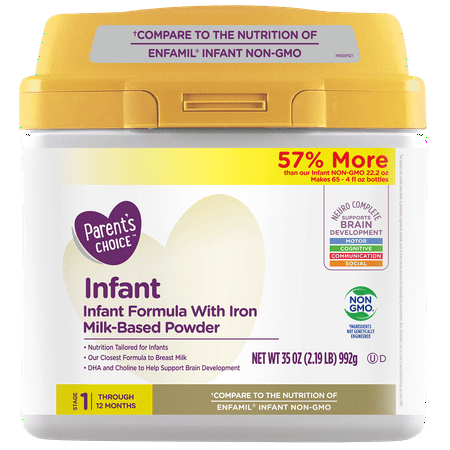 Parent's Choice Premium Infant Formula (Choose Your Size)