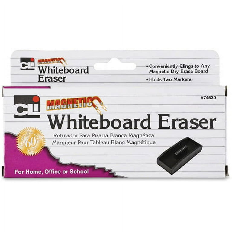 CLI Magnetic Whiteboard Eraser - 2 CLI Magnetic Whiteboard Eraser - 2