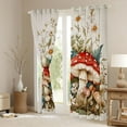 thumbnail image 3 of Castle Fairy Red Mushroom Boy Girl Black Out Curtains,Chic Floral Daisy Curtains Pack of 2 (42x63 Each),Botanical Plants Bedroom Curtains,Ultra Soft Home Decor, 3 of 6