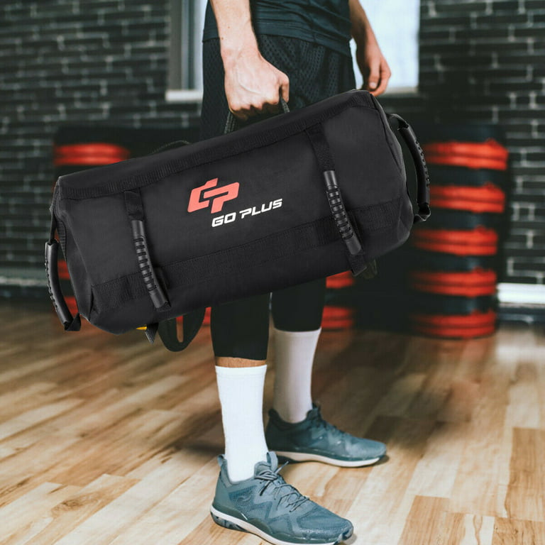 Goplus Workout Fitness Sandbag w/Filler Bag, 10 to 40 LBS/ 10 to 60LBS  Adjustable Heavy Military Tactical Training Weight Bags for Home Gym  Exeicise
