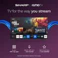 thumbnail image 2 of Sharp 4TC75HP7050U 75 inch Class Aquos QLED 4K Ultra HD Xumo Smart TV, 2 of 4