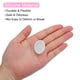 thumbnail image 4 of Uxcell 20 Pcs Moldes Ovalados de Resina de Silicona para Colgantes de Llaveros, Blanco, 4 of 6