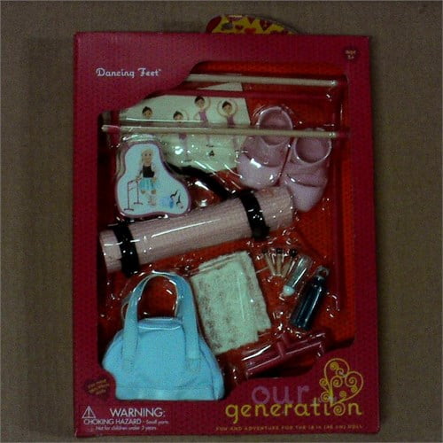 our generation dancing feet ballet accessories