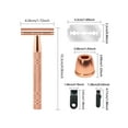 thumbnail image 4 of Waysh Shaving Kit for Men, Rose Gold, Premium Gift Set, 4 of 7