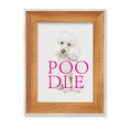 thumbnail image 1 of Poodle Animal Pet Valuable Desktop Wooden Photo Frame Display Picture Art Painting Multiple Sets, 1 of 3