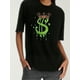 thumbnail image 1 of Ladies Novelty Money First Print Casual T-shirt, Comfortable Round Neck Ladies Sports Short Sleeve Top, 1 of 7