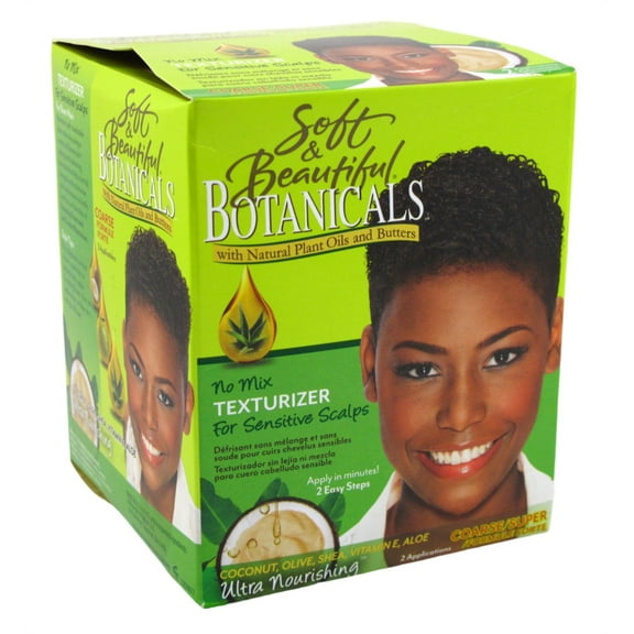 Soft & Beautiful Botanicals Texturizer Kit Coarse/Super (Pack of 2)