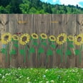 Garden Fence Large Flower Stencils DIY Decoration 2024 New Giant Reusable Floral Stencil For