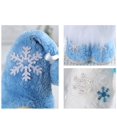 thumbnail image 4 of XYAIYT Gnome Faceless Standing Snowflake Ornament Christmas Decorations Christmas Ornaments for Home Table Window Display Mantel Centerpiece Create Festive Cheer Holiday Warmth Blue, 4 of 5