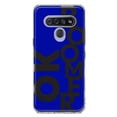 thumbnail image 1 of MUNDAZE LG K51 Shockproof Clear Hybrid Protective Phone Case Blue Clear Funny Text Quote Ok Boomer Cover, 1 of 6