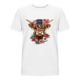thumbnail image 3 of Chiccall Mens 4th of July Summe Tops American Flag Patriotic Crew Neck T-Shirt USA Independence Day Tee Tops, 3 of 5