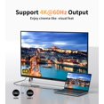 thumbnail image 2 of Cable HDMI a USB C 4K @60Hz Loryi de 2 m con alimentación USB para MacBook Pro, 2 of 7