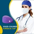 thumbnail image 2 of Sombreros De Operación Doctor Servicio De Larga Duración Color Puro Opaco Pulido Profesional Colores Surtidos Uniforme De Trabajo Gorras De Trabajo 3 Uds Cateissary AP008659-06, 2 of 6