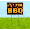 thumbnail image 1 of Nevada BBQ (18" x 24") Yard Sign, Includes Metal Step Stake, 1 of 6