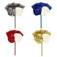 thumbnail image 4 of Delaman Man Boutonniere, 4Pcs 4.1 * 2.8in Práctico Broche Ribbon Exquisito Broche de Hombre para Bodas, Aniversarios, 4 of 5