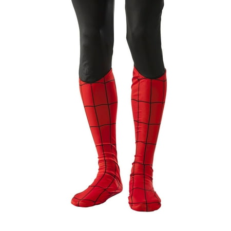 Adult Halloween Costume Accessory Spiderman Marvel Universe Boot Tops