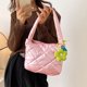 thumbnail image 4 of Bolso Acolchado Con Asa Superior Holgado Ligero Gran Capacidad para Mujer, 4 of 9
