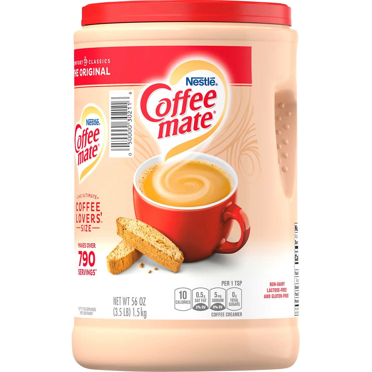 Nestlé Coffeemate Powdered Creamer, Original, 56 oz
