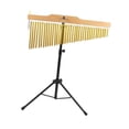 thumbnail image 4 of Milaget Chimes Percussion Adjustable Tripod Stand Bar Chime for Performance Practice 36 Note Black Rack, 4 of 9