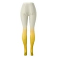 thumbnail image 5 of Leggings For Women Lift Hollow Out Mesh See Through Long Gradient Color Tight Ankle Durable Stretchy Comfortable Breathable Trendy Travel Attire Pants, 5 of 5