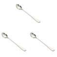 thumbnail image 1 of Cuchara Hielo Con Largo Acero Inoxidable Cucharas para Té Y Vajilla (plata), 1 of 8