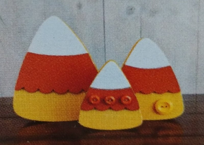 Candy Corn Trio - Foundations Decor