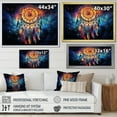 thumbnail image 4 of Designart Dream catcher framed wall Art, Colorful Dreamcatcher curious Dreams , Dream catcher Large framed wall art decor, Multi-Color Traditional White Framed Wall Art, White Color Frame, 4 of 5