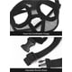 thumbnail image 4 of Bozal De Malla para Perros Bozal Corto para Perros Bozal para Perros Bozal para Perros De Malla Transpirable Ajustable Bozal para Perros Bozal para Morder Masticar Ladrar Máscara De Perro, Negro, M Rojo Verde, 4 of 5