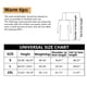 thumbnail image 2 of Sonducket Chaqueta de traje de neopreno de 3MM para buceo, abrigo cortavientos con doble cremallera frontal, traje de Surf para canoa, aeróbic Deportes acuáticos Negro L, 2 of 6