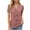 Pink1, variant on Diufon Women's Dressy Casual Tops Puff Sleeve V Neck Loose Shirts Drawstring Front Business Work Blouses