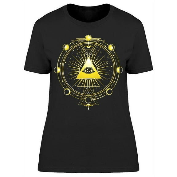 Mysterious Pyramid T-Shirt Women -Image by Shutterstock, Female Medium