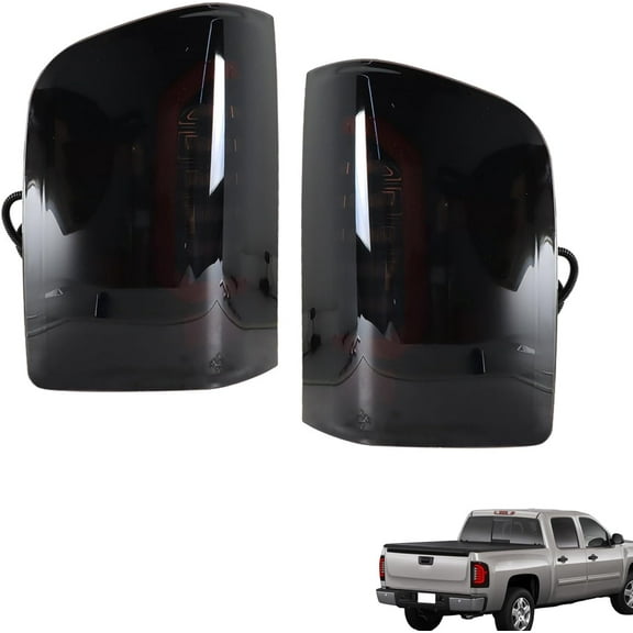labwork Left Right Side Tail Lights Brake Lamps For Chevy Silverado 2007-2013
