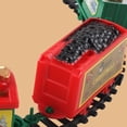 thumbnail image 3 of Tren eléctrico de Navidad, juego de tren de riel eléctrico, modelo de juguete, tren eléctrico, tren, juguete, regalo, regalo de cumpleaños, adorno de Navidad, decoración Muyoka Hogar, 3 of 3