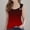 Red, variant on Abtuhar Summer Tank Tops for Kids Girls Print Spaghetti Strap Crew Neck Tops for 5-14 Years